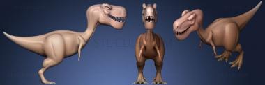 3D мадэль Тираннозавр Рекс (STL)